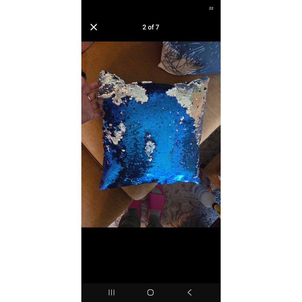 Sequined Color Changing Pillows
